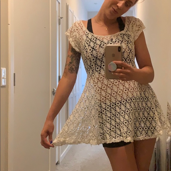 Vintage swim-suit coverup | true size S - Picture 4 of 8